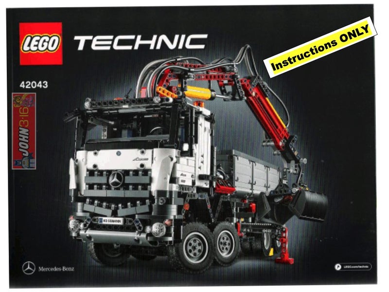 ** LEGO INSTRUCTIONS ** FOR TECHNIC SET 42043 MERCEDES BENZ AROCS 3245 HUGE BOOK Carousel 2