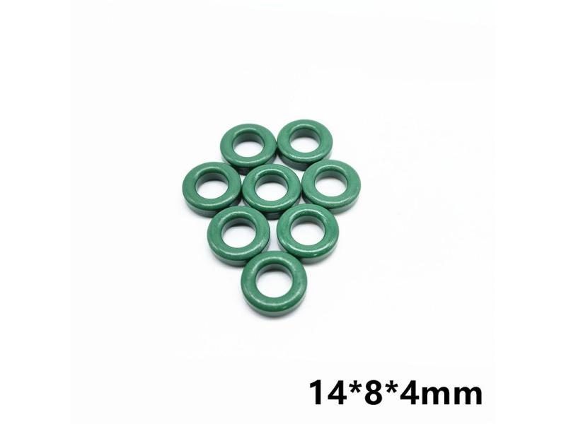 5pcs Mn-Zn High Conductivity 10K Green Ferrite Core Ring 14*8*4mm Carousel 1