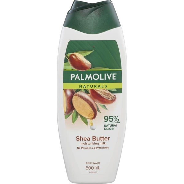 Palmolive Naturals Body Wash Shea Butter Moisturising Milk Bottle 500mL Carousel 1