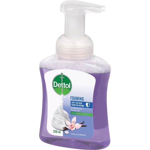 Dettol Foaming Hand Wash Vanilla & Orchid Pump 250mL Carousel 1