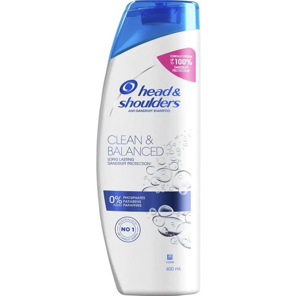 Head & Shoulders Clean & Balanced Shampoo For Clean Scalp 400mL Carousel 1
