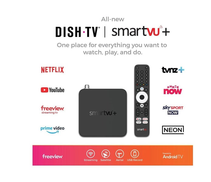 DishTV SmartVU+ A7080: Android TV Satellite & Terrestrial Freeview Receiver Carousel 5