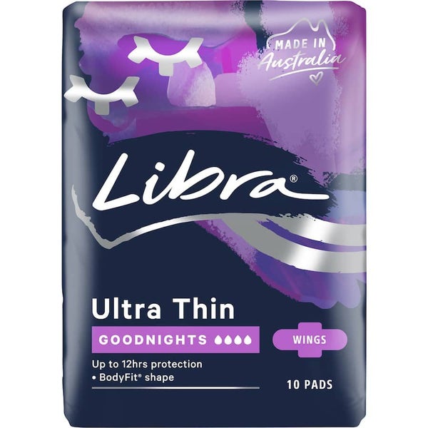 Libra Goodnights Pads Goodnights Ultra Thin 10pack Carousel 2