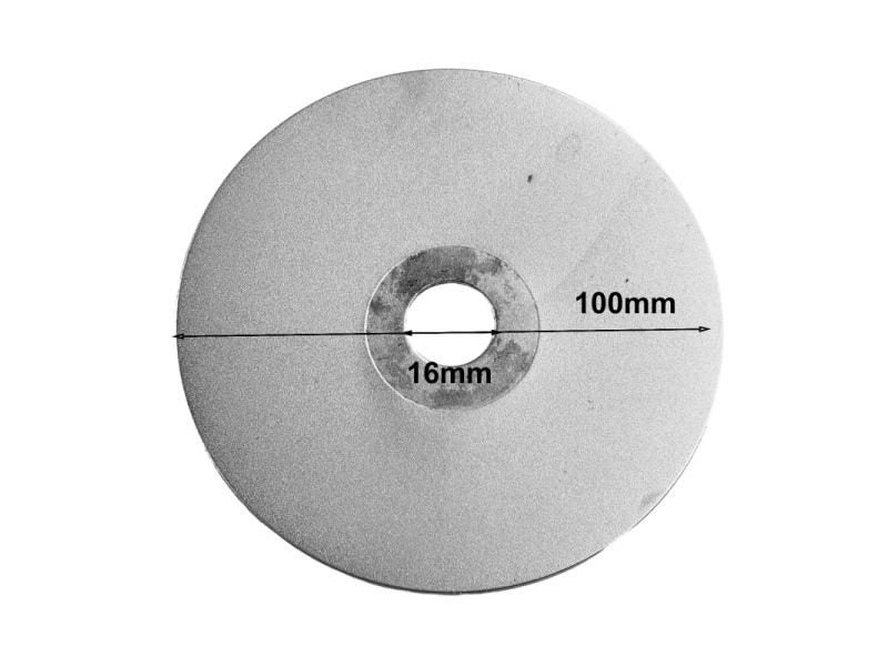 Sanding Tool Grinding Wheel Rock Glass Jewelry 100mm 4pcs Diamond Coated Flat Carousel 1