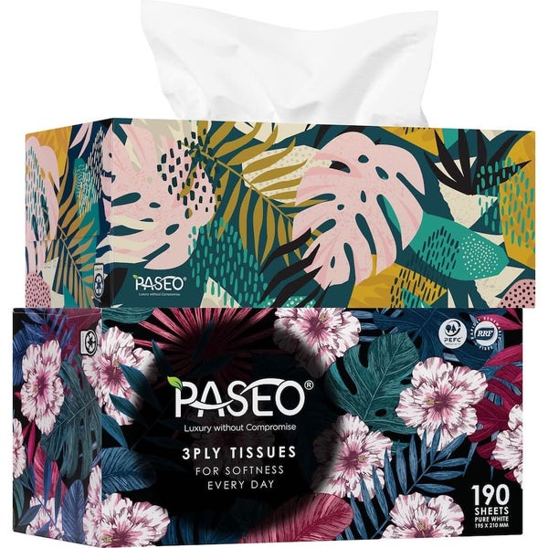 Paseo Tissues Pure White 190pack Carousel 4