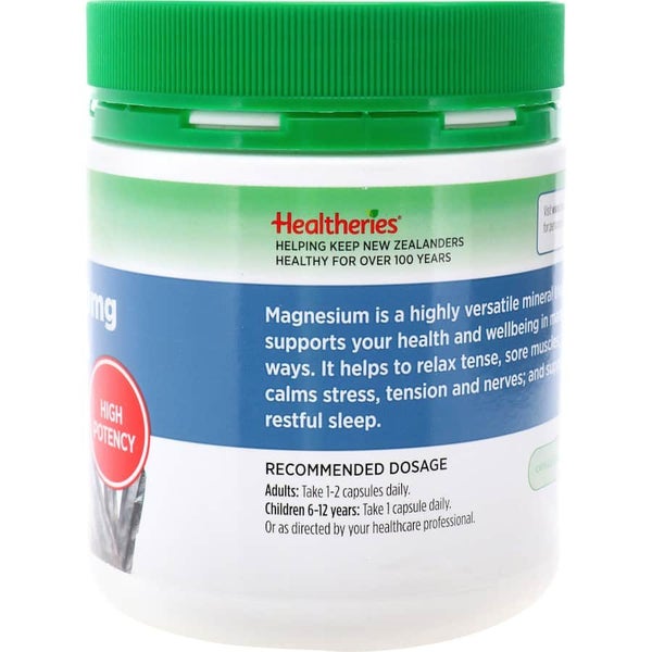 Healtheries Magnesium 150mg 200pack Carousel 4