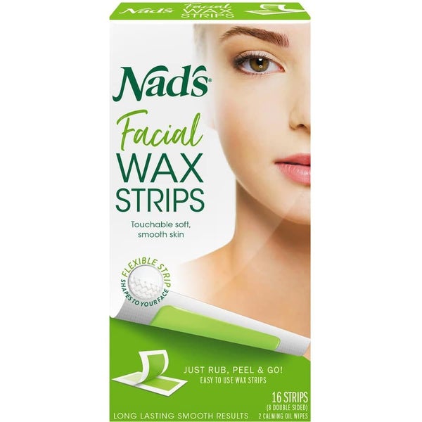 Nads Facial Wax Strips 16pack Carousel 1