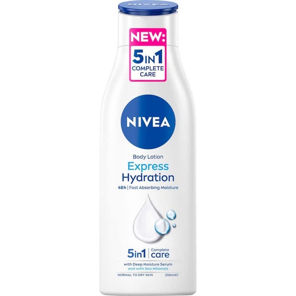 Nivea Body Lotion Express Hydration 250mL Carousel 1