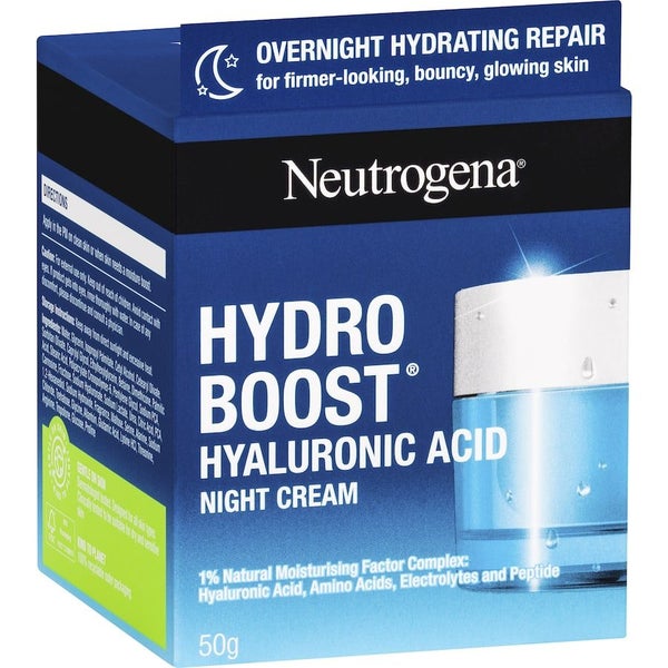 Neutrogena Hydro Boost Night Cream Hyaluronic Acid 50g Carousel 1