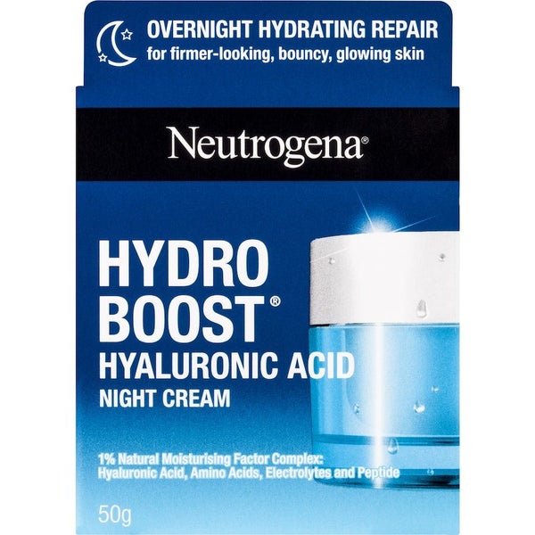 Neutrogena Hydro Boost Night Cream Hyaluronic Acid 50g Carousel 2