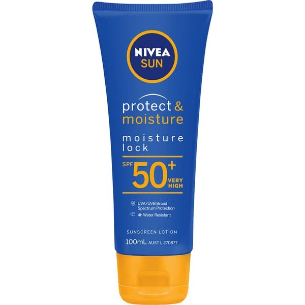 Nivea Sunscreen Protect & Moisture Spf 50 Tube 100mL Carousel 1