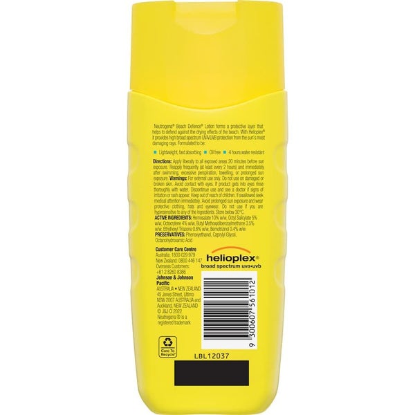 Neutrogena Beach Defense Sunscreen Spf 50+ 198mL Carousel 2
