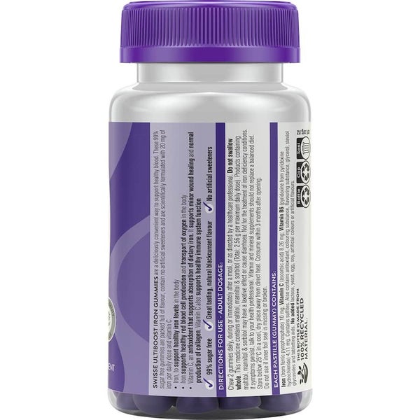 Swisse Ultiboost Iron Gummies 50ea Carousel 3