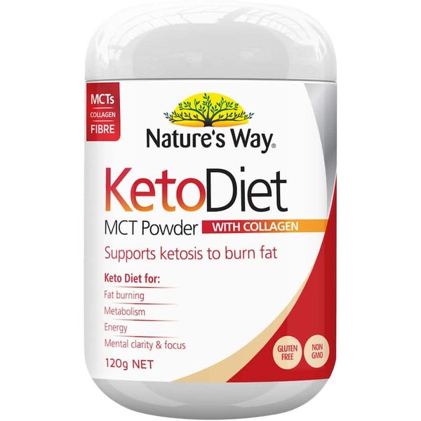 Natures Way Keto Diet Dietary Supplement Mct Powder 120g Carousel 1