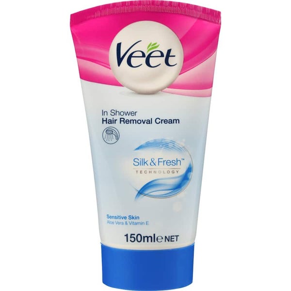 Veet Pure In Shower Hair Removal Cream Sensitive Skin 150mL Carousel 1