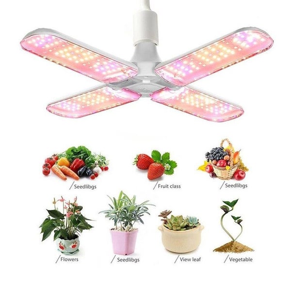 24W 36W 48W LED Light E27 Foldable Phyto Full Spectrum SMD2835 Bulb for Indoo... Carousel 2