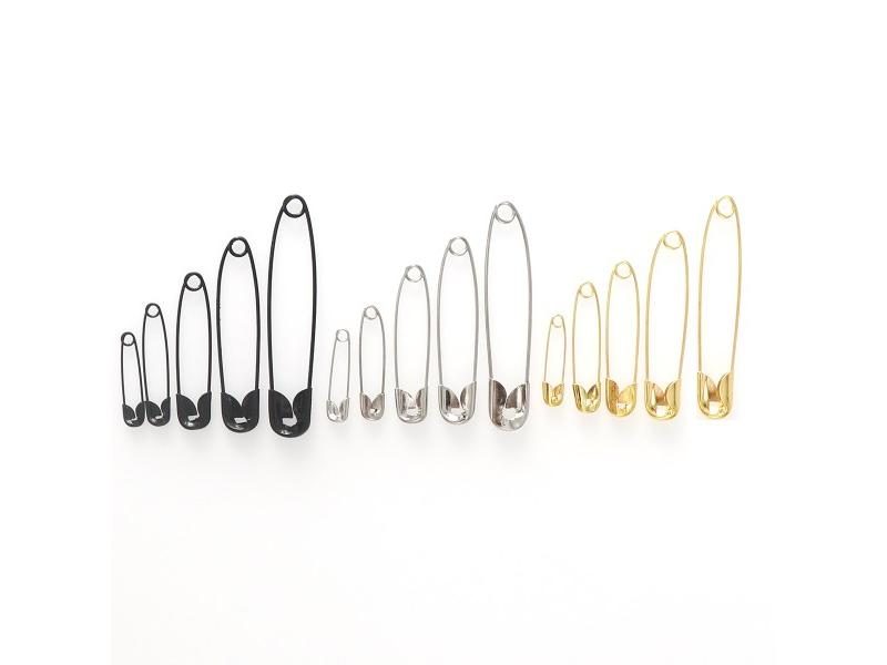 100pcs 22 28 38 45 54mm Safety Pins DIY Sewing Accessory Carousel 2