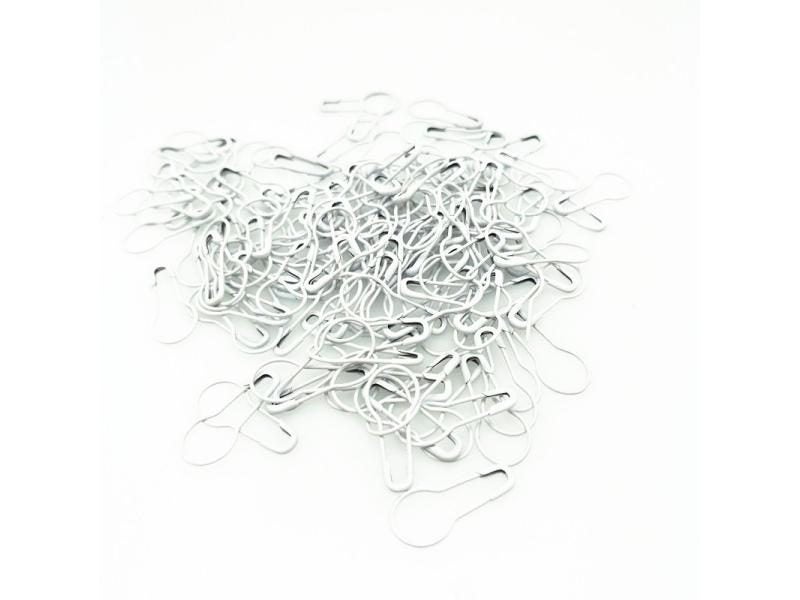 100pcs 200pc*21mm Metal Iron Gourd Pin Safety Pins Clothing Tag Pins Bulb Carousel 1