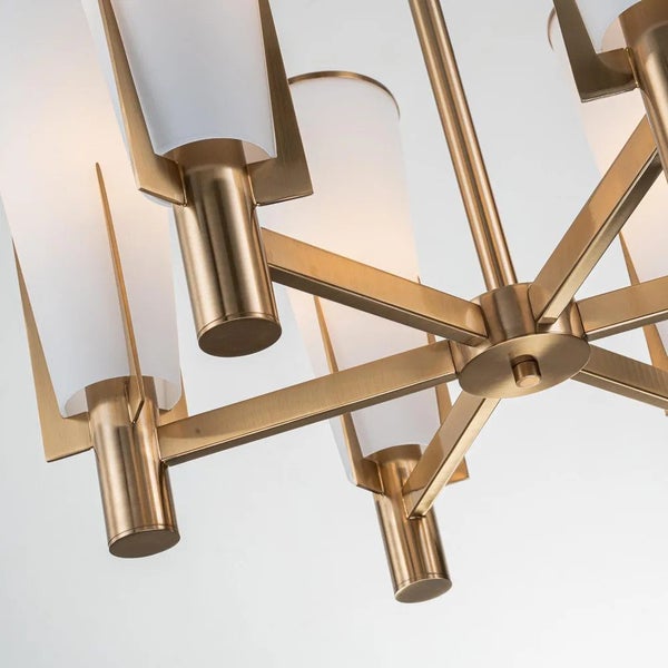 Germaine Chandelier in Antique Brass Carousel 7