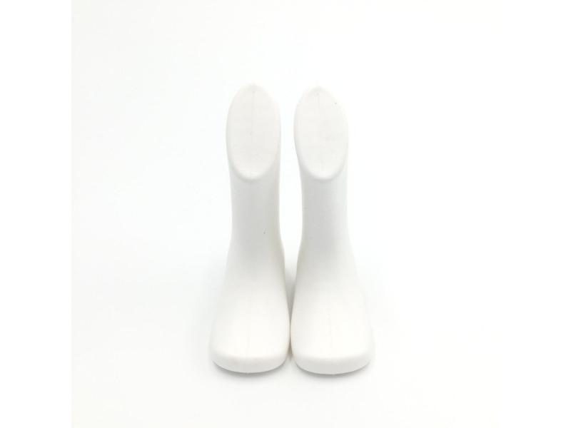 2Pcs 11*9cm Infant Feet Socks Mannequin White Foot Sock Sox Showcase Doll Carousel 2