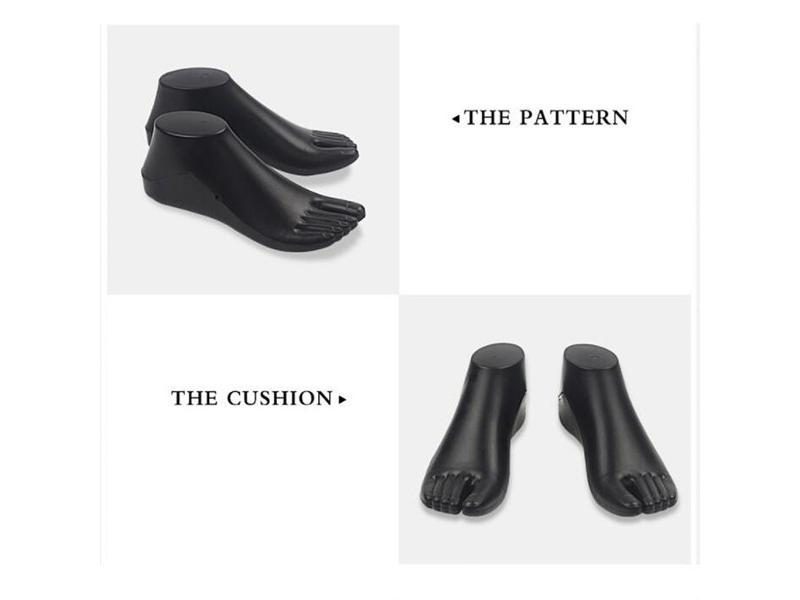 1 Pair Female Model Feet Mannequin Foot Thong Sandal Shoes Sock Display Holder Carousel 1