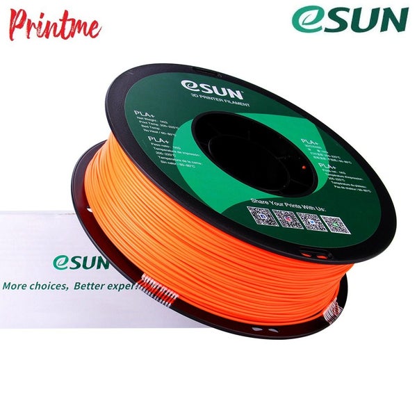 eSUN PLA+ ORANGE 1.75mm 3D PRINTER FILAMENT 1kg/2.2lbs Carousel 2