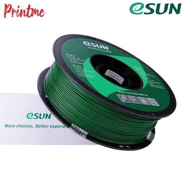 eSUN PLA+ PINE GREEN 1.75mm 3D PRINTER FILAMENT 1kg/2.2lbs Carousel 2
