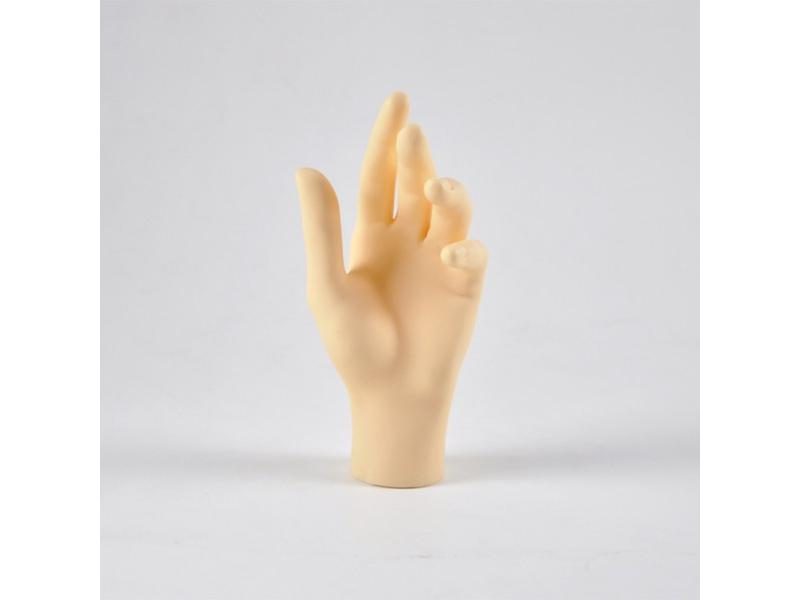 1 Pc Female Mannequin Hand Arm Display Base For Women Gloves Jewelry Skin Color Carousel 2