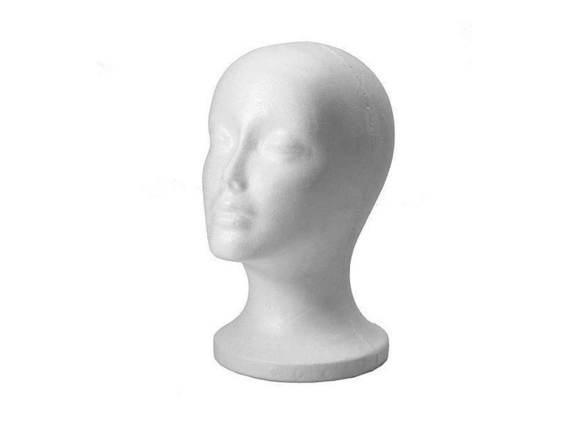 Male Mannequin Head For PVC Hat Glasses Scarf Display Carousel 1