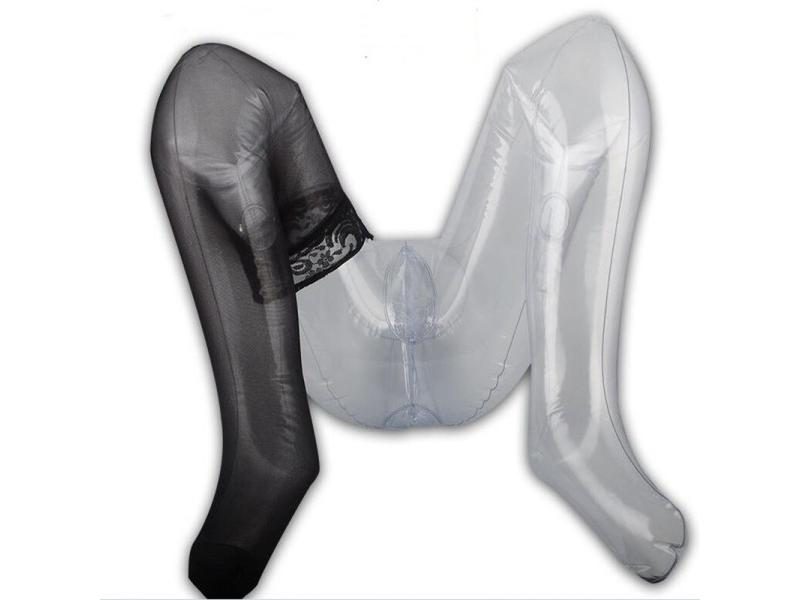 Inflatable Female Mannequin Toroso Model Maniqui For Half-Length Pants Cloth Carousel 1