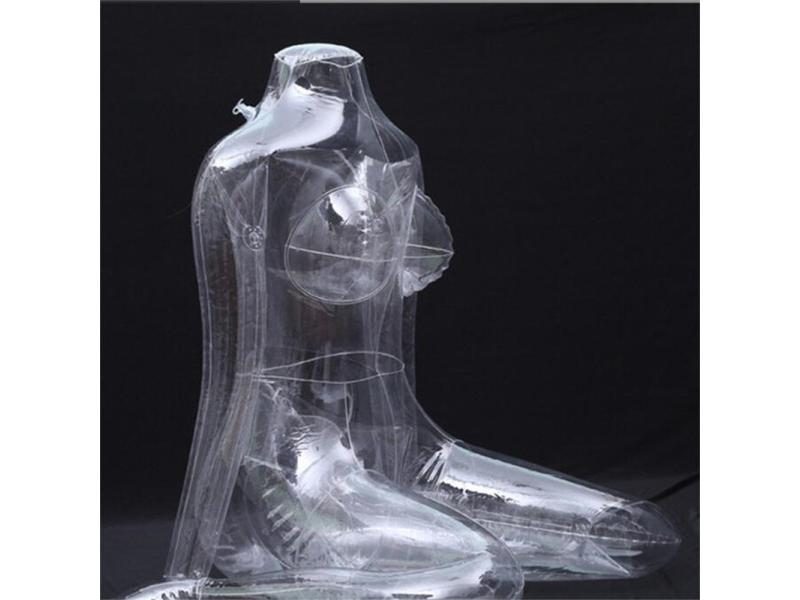 Inflatable Female Mannequin Transparent Whole Body Toroso Shooting Mode Maniqui Carousel 1