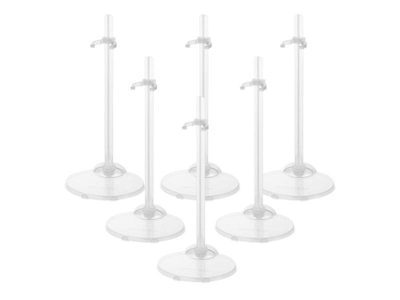 12pcs Holding Stand Support Display Rack Adjustable Transparent Model Furniture Carousel 1