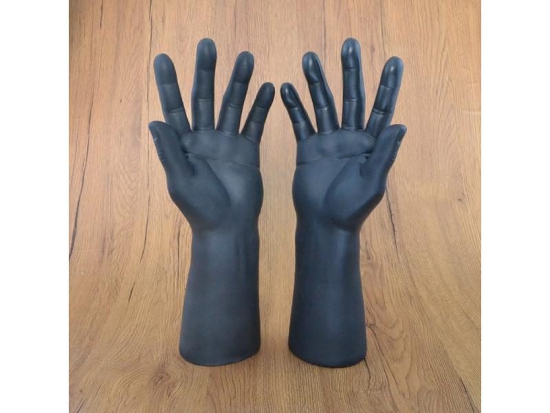 One Pair Male Mannequin Hand For Glove Display Carousel 2