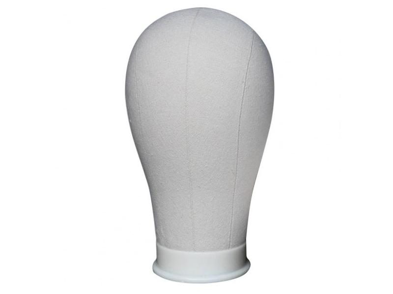 Artistic Mannequin Head Foam Canvas Block Head Kit For Wig Styling Display Carousel 1