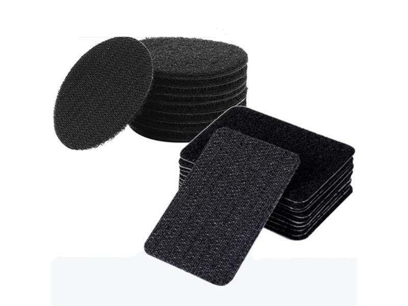 20Pairs DIY Nylon Adhesive Hook Loop Fastener Tape Carousel 2