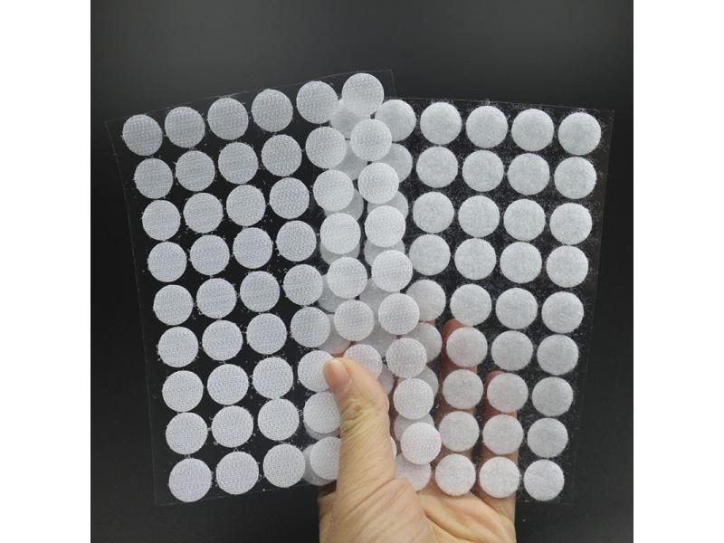 50Pairs 15mm Adhesive Fastener Tape Nylon Polyester Double Sided Strong Carousel 2