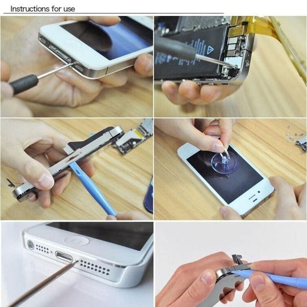 7 In 1 Screwdriver Repair Open Tool Kit For Iphone 6 Se 5s 5c 5 4s And 4 Carousel 6