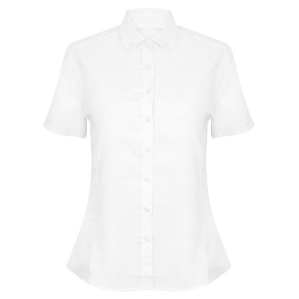 Henbury Womens/Ladies Oxford Modern Shirt Carousel 1