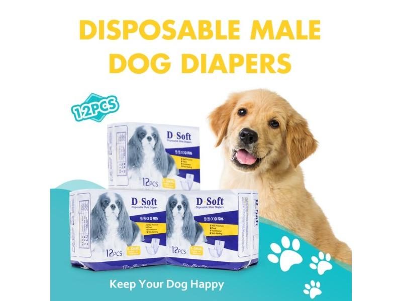 Pet Dog Diapers Disposable For Dogs Cats Super Absorbent Carousel 2