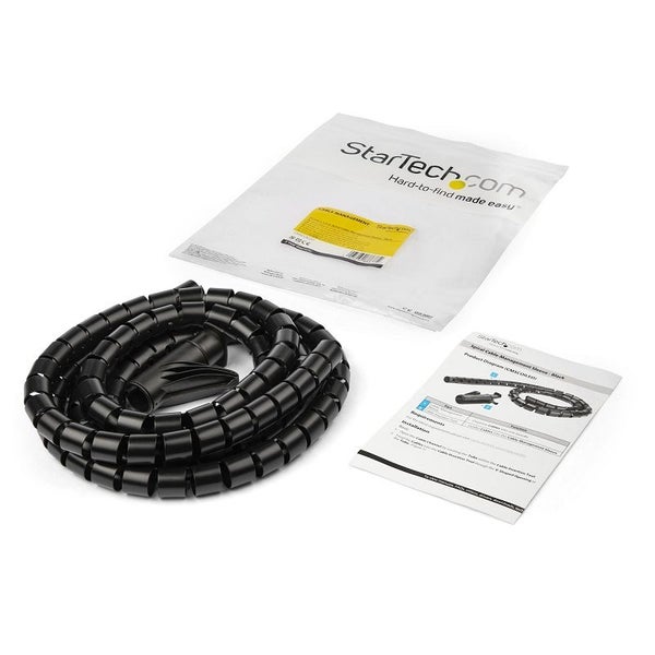 StarTech.com CMSCOILED Spiral 1.5m Cable-Management Sleeve Carousel 7