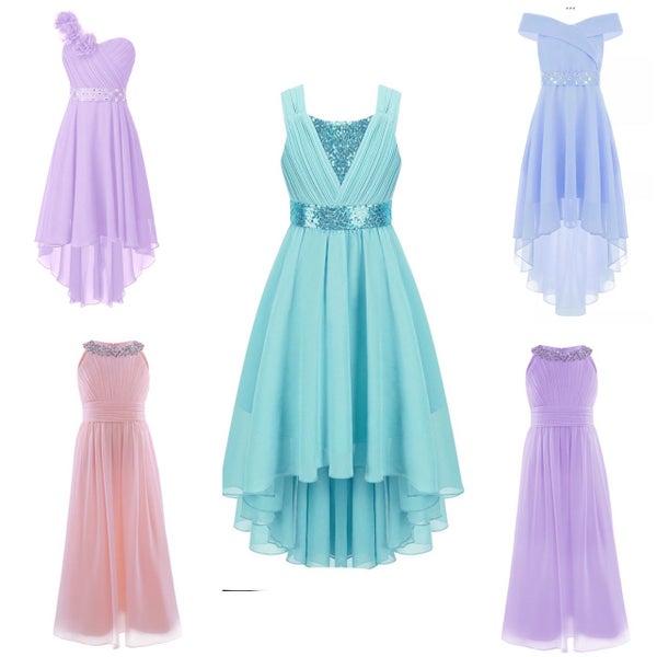 5-6 7-8 9-10 11-12 13-14-16y Party dress / Flower-girl Carousel 1
