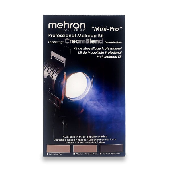 Mehron Makeup Mini-Pro Student Makeup Educational Kit (Fair/Olive) Carousel 1