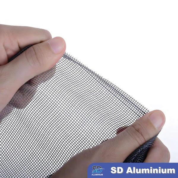 Fiberglass Insect Fly Screen Mesh - Range of Sizes Available - 50m Roll - Black Carousel 2