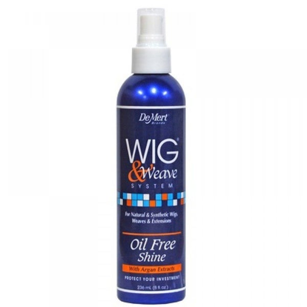 Demert Wig and Weave Oil Free Shine for Natural and Synthetic Hair, 8 Oz, 8 Ounc Carousel 1