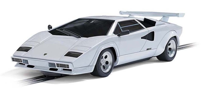 Scalextric C4336 Lamborghini Countach - White Carousel 1