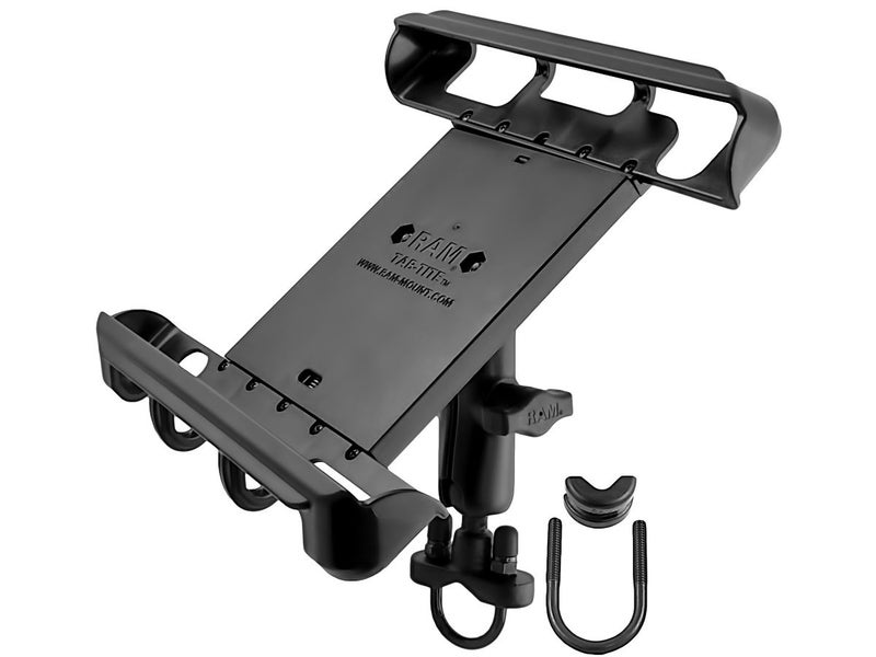 RAM-B-149Z-TAB8U :: RAM Tab-Tite Handlebar U-Bolt Mount for Large Tablets with Carousel 2