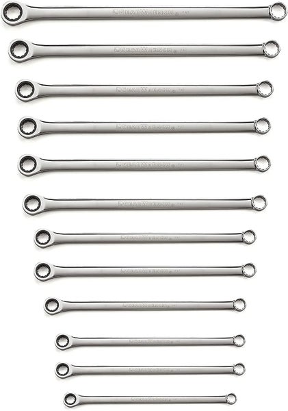 GEARWRENCH 12 Pc. 12 Point XL Double Box Ratcheting Metric Wrench Set - 85988 Carousel 2