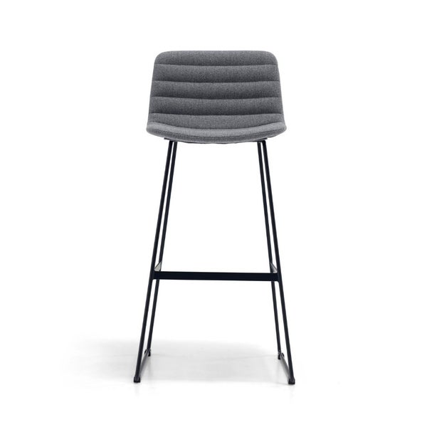 Mobel Maven Fully Upholstered High Back Bar Stool Carousel 7