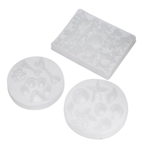 epoxy mold resin mold casting resin mould pendant diy mold 3pcs Silicone Carousel 2