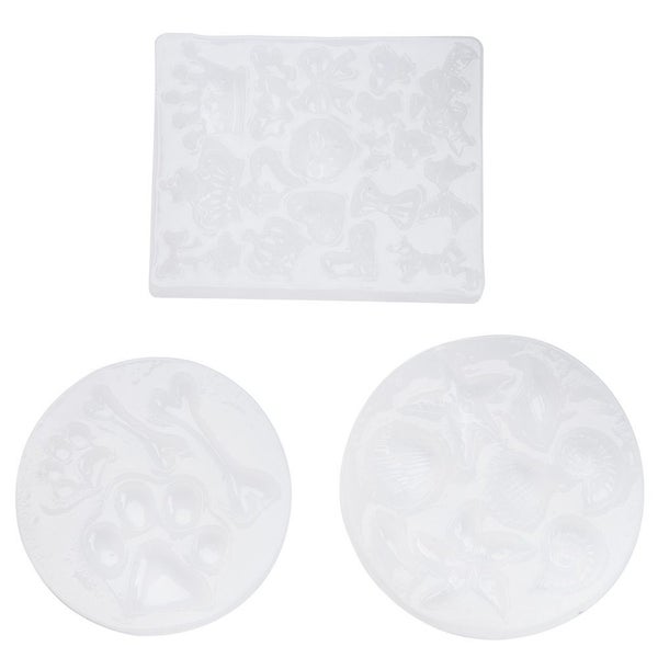 epoxy mold resin mold casting resin mould pendant diy mold 3pcs Silicone Carousel 5